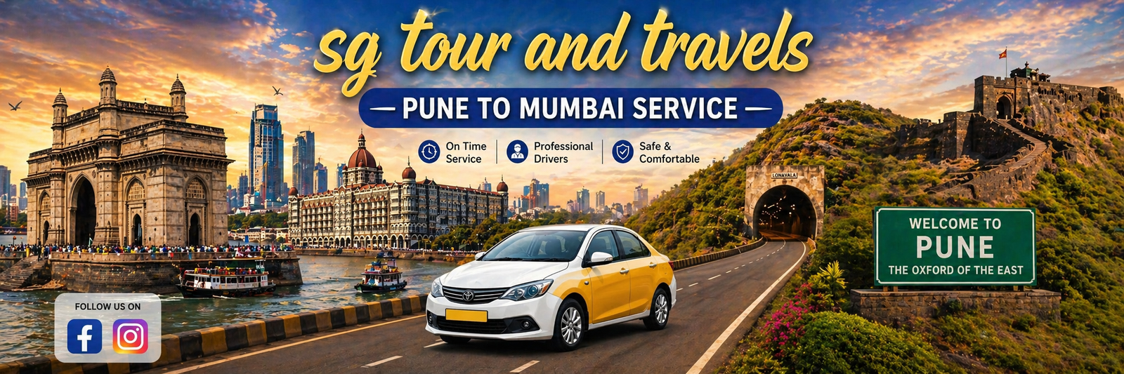 Cab Service Banner